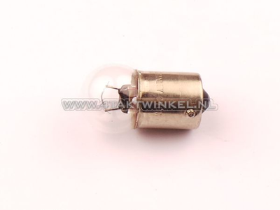 Glühlampe BA15-S, 6 Volt, 8 Watt kleine Glühlampe, Stanley