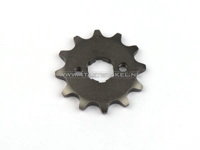Ritzel, 420 Kette, 17mm Welle, 12, SS50, C50, Dax, original Honda