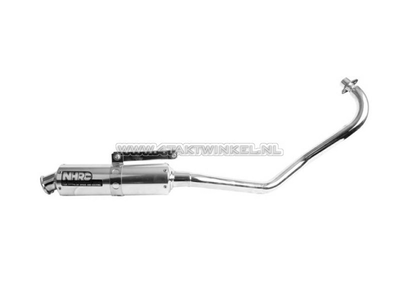 Tuningauspuff, untenliegend, NHRC HC-0116, Aluminium
