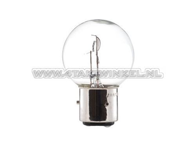 Scheinwerfer Lampe BA21D, Doppelt, 6 Volt, 35-35 Watt, Dax 3-polig