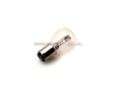 Scheinwerfer Lampe BAX15D, Doppelt, 12 Volt, 35-35 Watt, zB SS50, CD50