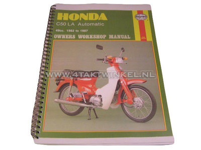 Werkstatthandbuch, Honda C50 Automatik