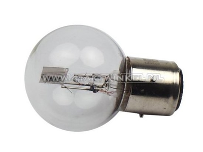 Scheinwerfer Lampe BA21D, Doppelt, 12 Volt, 36-36 Watt, Dax 3-polig