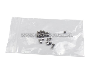 Lenkkopflager Kugeln 3/16, 24 Stk, passend für SS50, CD50, Dax, Mash