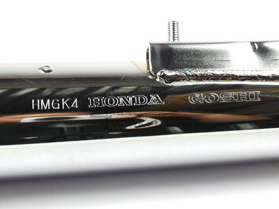 Auspuff Standard, C50, C70, FlĂĽster, original Honda