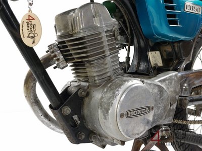 VERKAUFT Honda CB50 K1, Blue, 8072km, with papers