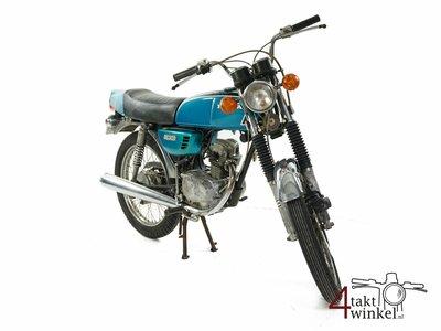 VERKAUFT Honda CB50 K1, Blue, 8072km, with papers