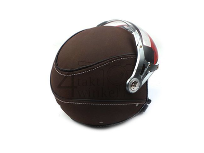 Helm MT, Le Mans Soul Retro, Leder braun, Größen XS bis XXL