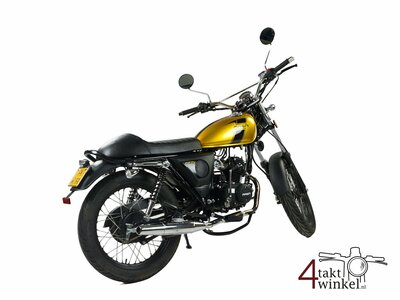 VERKAUFT! Mash Fifty, 50cc, Gold, Euro 5, 2575km