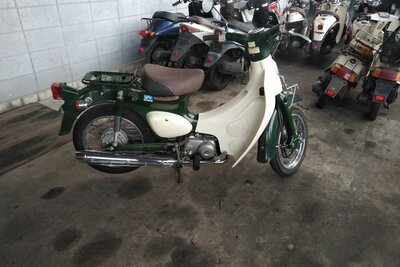 VERKAUFT! Honda Little Cub, Grün, 12480km
