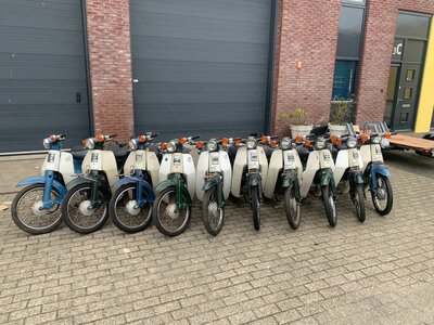 Honda C50, nicht ĂĽberholt