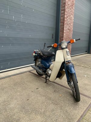 Honda C50, nicht überholt