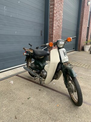 Honda C50, nicht überholt