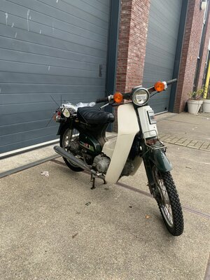 Honda C50, nicht überholt