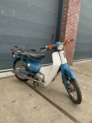 Honda C50, nicht überholt