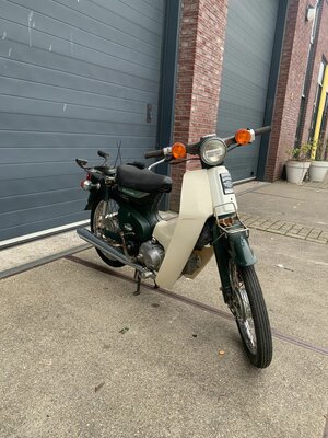 Honda C50, nicht überholt