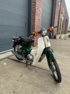 Honda C50, nicht überholt