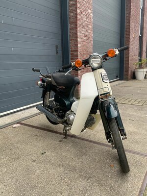 Honda C50, nicht überholt