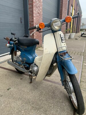 Honda C50, nicht überholt