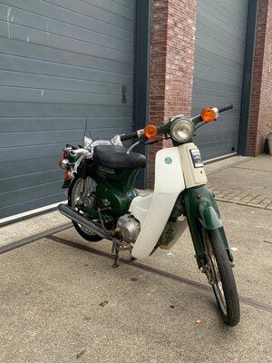 Honda C50, nicht überholt