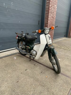 Honda C50, nicht überholt