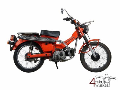 VERKAUFT ! Honda CT110, red, 18479km