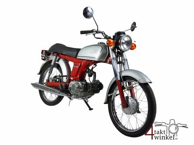 VERKAUFT! Honda CD50s, red-silver, 18423km