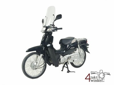 VERKAUFT ! Honda C50, black, 15319km