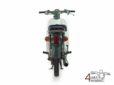 VERKAUFT ! Honda C50 6v, green, 13308km