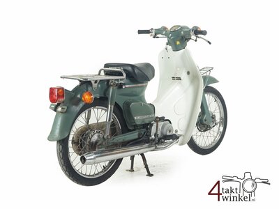 VERKAUFT ! Honda C50 6v, green, 13308km