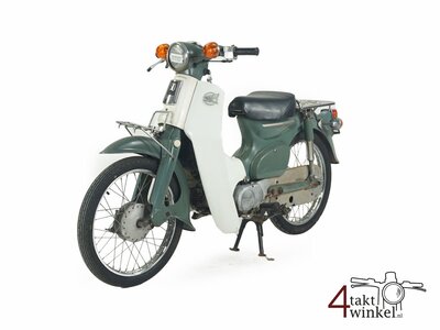 VERKAUFT ! Honda C50 6v, green, 13308km