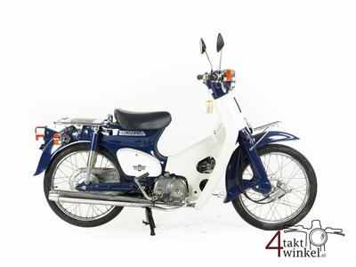 VERKAUFT! Honda C50, blue, 3530km