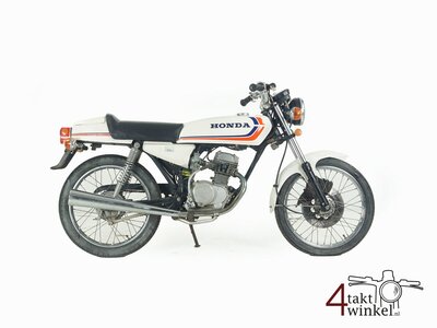 VERKAUFT Honda CB50JX, white, 5921km