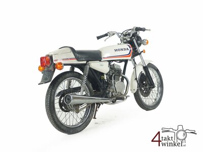 VERKAUFT Honda CB50JX, white, 5921km