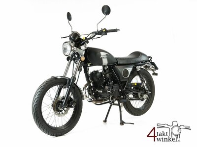 Mash Fifty, 50cc, Black, Euro4, 1418km