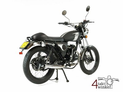 Mash Fifty, 50cc, Black, Euro4, 1418km