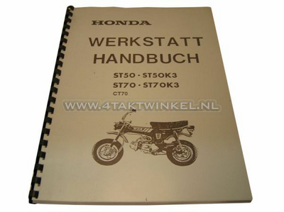 Werkstatthandbuch, Honda Dax OT 6 Volt