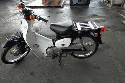 Honda C50 NT, schwarz, 13178km
