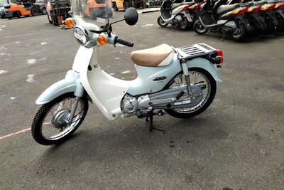 Honda C110, baby blue, 23211km