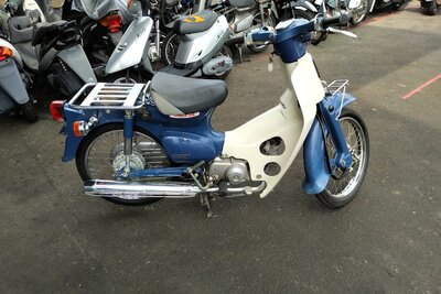 Honda C50 NT, blue, 14446km