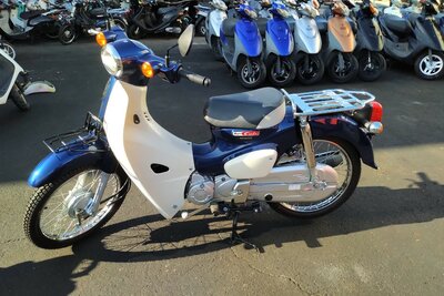 RESERVIERT ! Honda C50, blue, 5774km