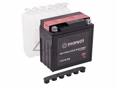 Batterie 12 Volt 7 Ampere AGM, MTX7E-BS, passend für Mash Fifty