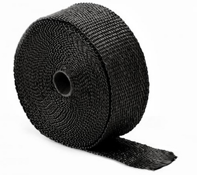 Auspuff Hitzeschutzband, 50 mm x 5 m, schwarz