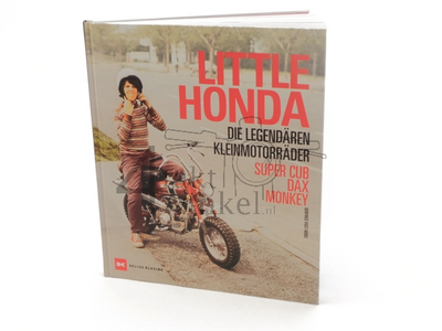 Buch, Little Honda, Die Legendären Kleinmotorräder, auf Deutsch.