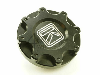 Tankdeckel Monkey, CNC Aluminium schwarz