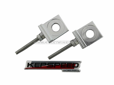 Kettenspanner Paar für C50, SS50, CD50 Kepspeed-Schwinge, Aluminium