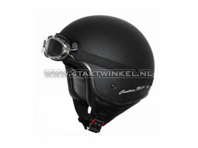 Helm MT, Custom Rider, mattschwarz, Größen S bis XL