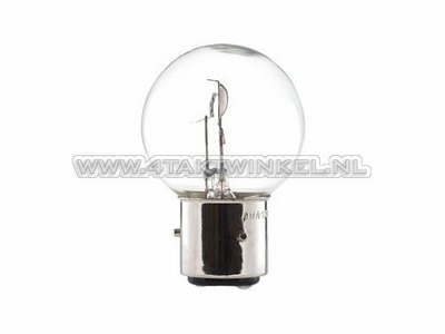 Scheinwerfer Lampe BA21D, Doppelt, 6 Volt, 35-35 Watt, Dax 3-polig