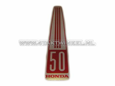 Aufkleber C50 OT vorne, lang, original Honda