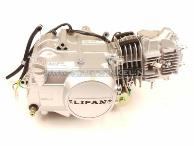 Motor, 125 ccm, manuelle Kupplung, Lifan, 4-Gang, Anlasser